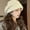 916 meters three -in -one knitted hat, variant on Japanese Big Head Enclosure Beige Fisherman Hat Girl In Autumn And Winter Faces, Small Piles Of Piles, Net Red Bao Head Hat Breda