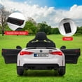thumbnail image 6 of Joyspirit BMW M4 Licensed Remote Control Electric Ride-On Car for Kids - Bluetooth, 3-Speed, LED Lights, Suspension System, White, Ideal for Ages 37-83 Months, 6 of 8