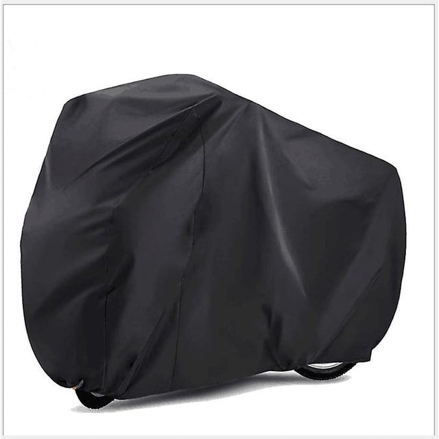 Bike Cover for Bike, Mountain Road Bike Rain Cover 67 x 23.6 x 33.4 Inch with Lock Hole Outdoor Waterproof Dustproof Rain Sun UV Protection (Black)