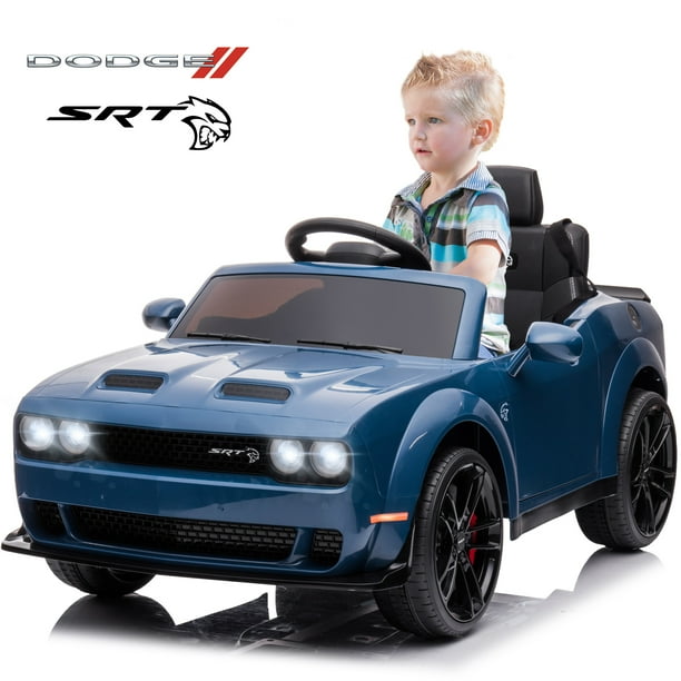 iRerts Dodge Challenger 12 V Battery Powered Ride on Cars with Remote