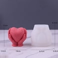thumbnail image 3 of karymi Valentine's Day Hands Holding Hearts Candle Relief Love Soap Diffuser Plaster Ornaments Home Outdoor Decor Canada Day, 3 of 9