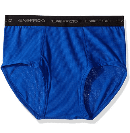 Photo 1 of ExOfficio Men's Give-N-Go Brief Underwear, Blue, Men's Size Large