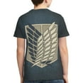 thumbnail image 2 of Attack On Titan Youth T-Shirts Graphic Shirts Blouse For Teen Boys Girls Casual Short Sleeve Tee Tops Medium, 2 of 6