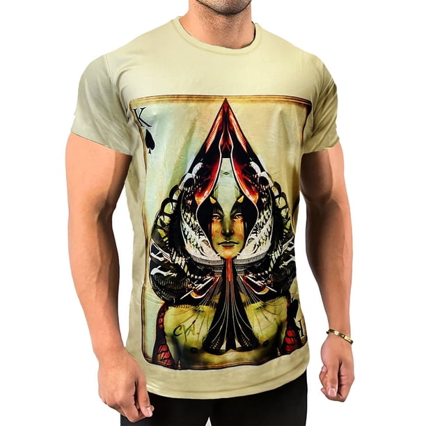 Playera Para Hombre Shendy Vendy Sublimada De Manga corta