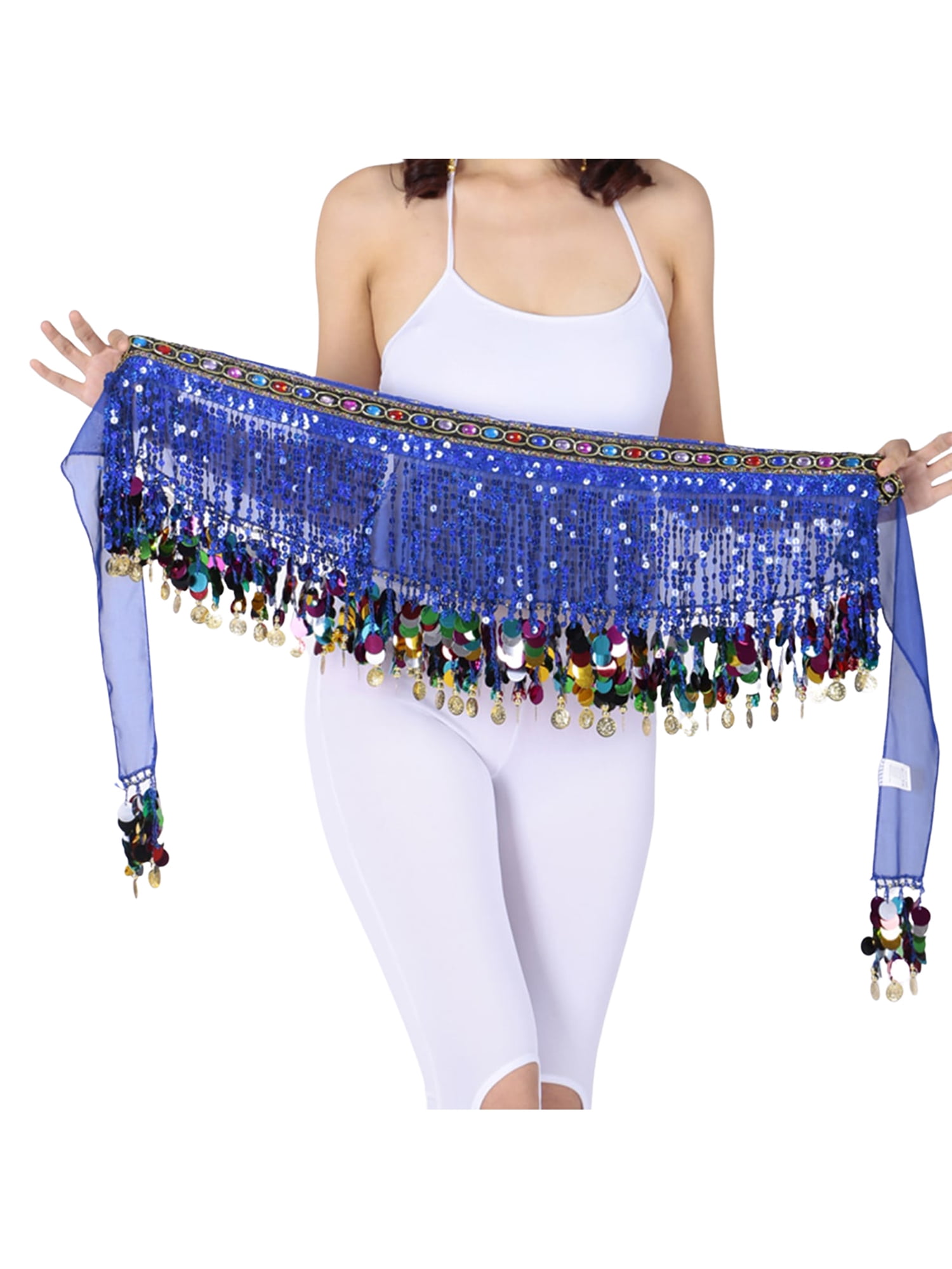 Women Belly Dance Wrap Bellydance Coin picture