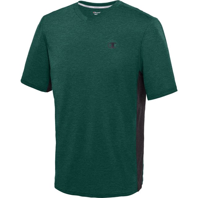 Camiseta básica Champion Heather con Cuello en V para hombre verde XX-Large