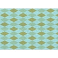 thumbnail image 1 of Ahgly Company Indoor Rectangle Patterned Dollar Bill Green Area Rugs, 3' x 5', 1 of 6