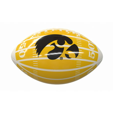 Iowa Hawkeyes Field Mini-Size Glossy Football (Best High School Football Fields)
