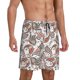 thumbnail image 2 of Fotbe Paisley Floral Pantalones Cortos de Pijama para Hombre, Ropa de Dormir, Pantalones de Pijama Cortos para Hombre-3X-Large, 2 of 6
