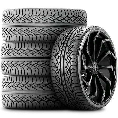 Set of 4 Lexani LX-THIRTY 305/30ZR26 305/30R26 109W XL High Performance a/s All Season Tires