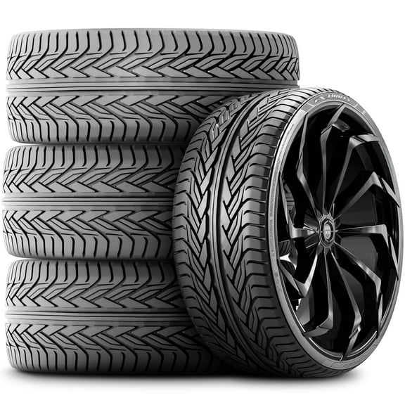 Set of 4 Lexani LX-THIRTY 305/30ZR26 305/30R26 109W XL High Performance a/s All Season Tires