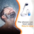 thumbnail image 4 of Watering Accessory Pet Car Washer Portable Rechargeable 5200mAh Battery Camping Shower Head Electric, 4 of 9