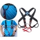 thumbnail image 5 of Arnés de seguridad para escalada, correas ascendentes, cinturón fijo ajustable, espeleología, barranquismo, supervivencia Estilo negro 1, 5 of 9
