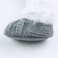 thumbnail image 4 of Baby Shoes Solid Knitted Winter Newborn Girl Boys Boot Fashion Cute Toddler Infant Slip-On Warm Bed Shoes Autumn 0-24M Hand Made, 4 of 5