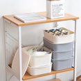 thumbnail image 3 of PENGXIANG Underwear Storage Box Underwear Socks Storage Compartment Plastic Finishing Box, 3 of 4
