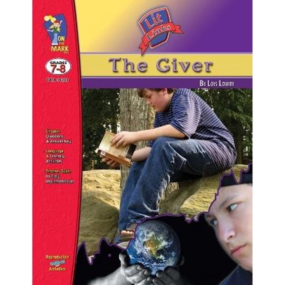 Pre-Owned The Giver, by Lois Lowry Lit Link Grades 7-8
