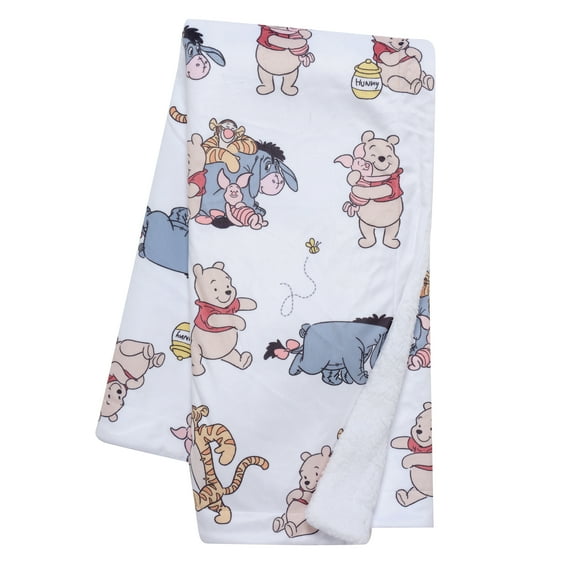 Bedtime Originals Disney Baby Winnie the Pooh & Friends Fleece Baby Blanket
