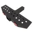thumbnail image 1 of Hitch Step, Trailer Tow Hitch Step Convenient Access Steel Structure Heavy Duty Black 600lbs Load Capacity with Reflective Strip for Car, 1 of 7