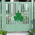 thumbnail image 4 of Pgyong St. Patrick's Day Wooden Door Hanger, Shamrock Welcome Sign for Front Door Porch Outdoor Indoor Farmhouse Decor, Rustic Holiday Home Decoration, 4 of 8
