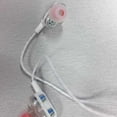 thumbnail image 3 of 3.5 -ear bass stereo + wired remote control earph headset White, 3 of 7