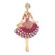 thumbnail image 1 of Broches de Bailarina ANGGREK Accesorios de Vestir para Mujeres y Niñas, 1 of 8