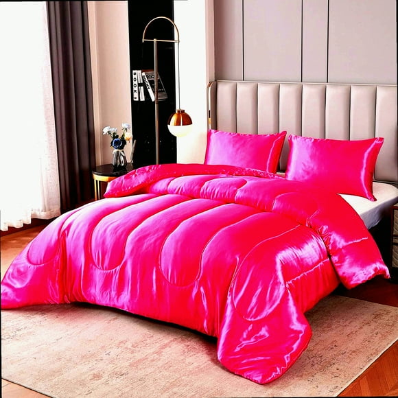 Dreamy Pink Comforter Set - Soft & Stylish Bedding for Cozy Nights