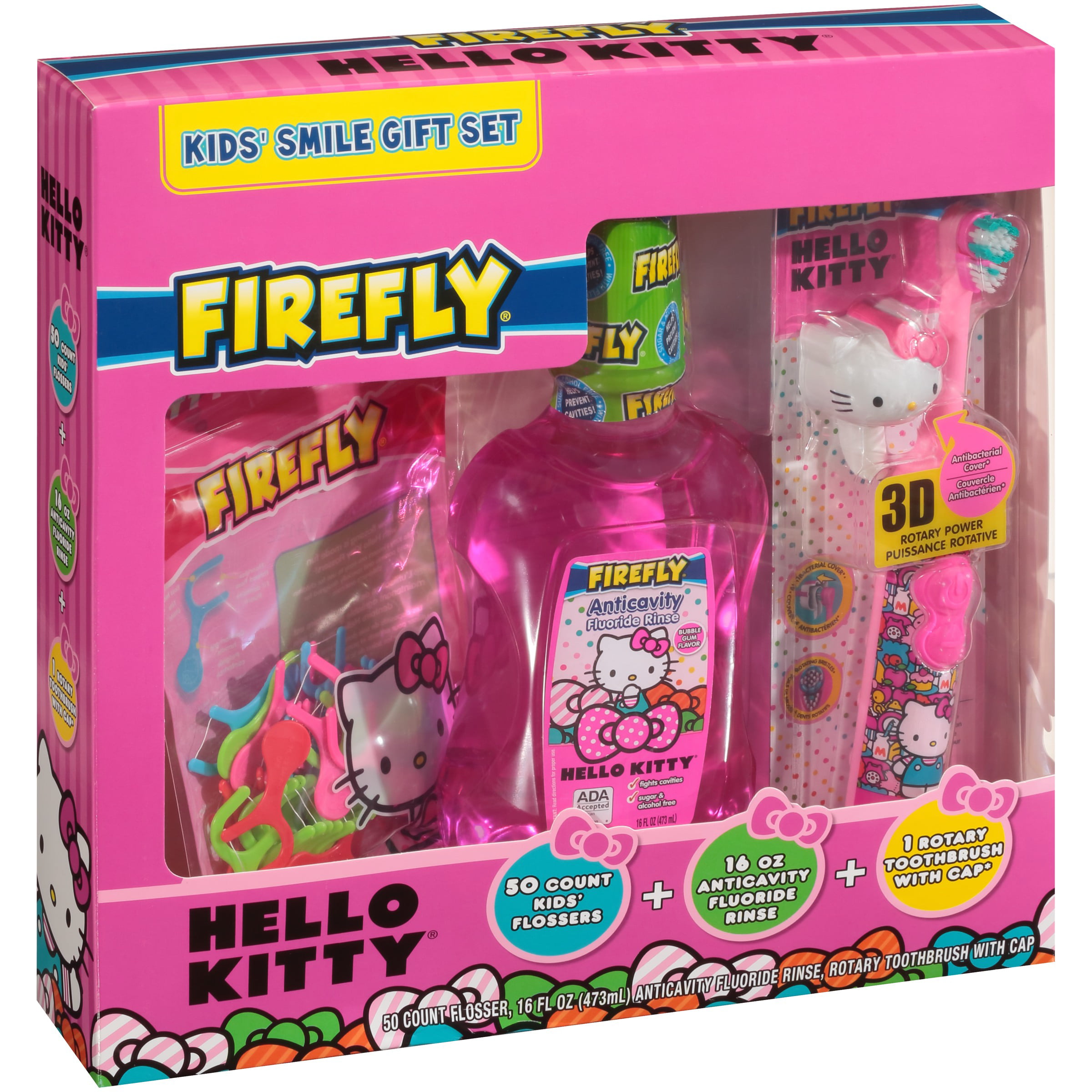 Firefly® Hello Kitty® Kids' Smile Gift Set 3 pc Box – Walmart Inventory  Checker – BrickSeek