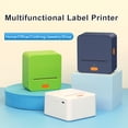 thumbnail image 2 of Riwcyla P1 Label Maker Machine 57mm Pocket Thermal Sticker Printer for Organizing Adhesive DIY Date Journal Study Stickers 20,50mm label Width Support Wireless BT Connect Compatible with iOS Androi, 2 of 6
