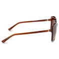 thumbnail image 3 of M aMerica Womens Fashion Oversized Sunglasses, Plastic Sydney Brown, 54-20-140, MUSYDSBWN0054. 1 Pair, 3 of 11