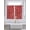 Red, variant on Black White Lines 2 Panel Kitchen Curtains for Windows, Retro Stripes Texture Minimalist Art Bathroom Privacy Curtain, Home Décor Window Treatment for Bedroom/Living Room 55"x45"