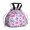 Butterfly and Pink, variant on Butterfly and Monarch Orange Pattern Drawstring Insulated Lunch Bag for Women, Stain-Resistant Large Lunch Tote with Multi-Pockets for Work Office