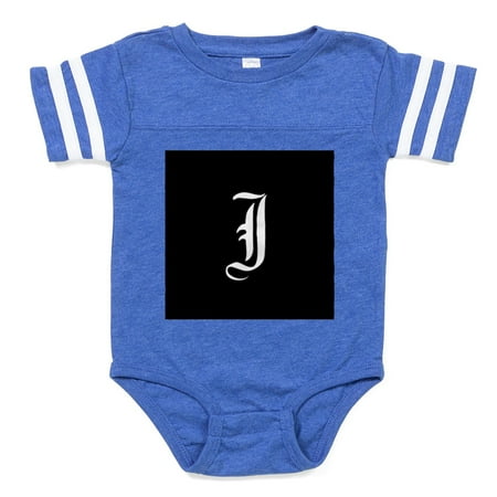

CafePress - Gothic Initial I - Cute Infant Baby Football Bodysuit
