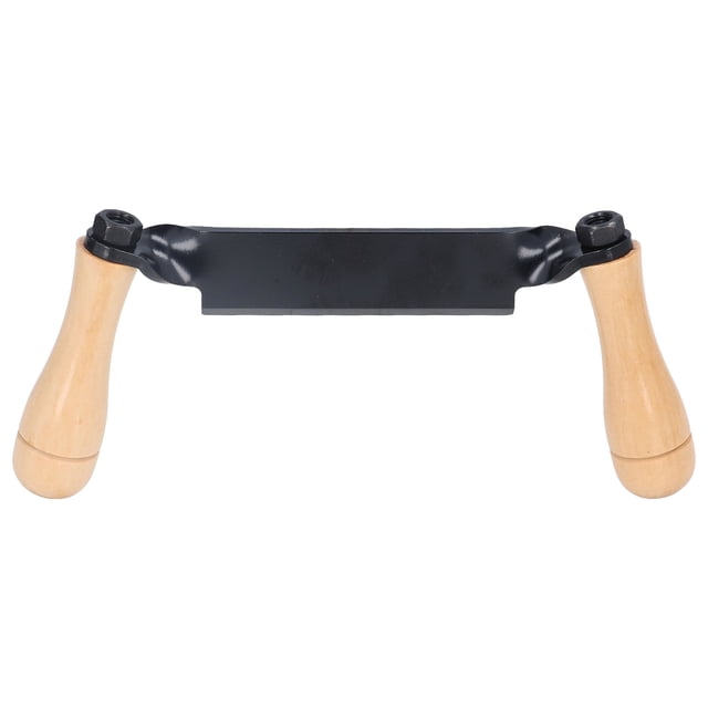 Cuchillo de corte recto de acero de tungsteno con mango de madera, tipo recto, seguro y duradero, herramienta de corte para troncos, postes de cerca de madera de 8 pulgadas