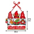 thumbnail image 3 of Decoración navideña para puerta, pancarta colgante para puerta, guirnalda para porche, decoración de fondo para fiestas navideñas, 3 of 5
