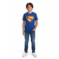 thumbnail image 3 of DC Comics, Boys' & Big Boys' Superman Logo Graphic T-Shirt, Sizes 4-18, 3 of 5