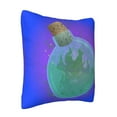 thumbnail image 2 of LNWH Decorative Pillow Covers, Toxic Liquid Square Sofa Decorative Knit Pillow Case, 26"x26", 2 of 8