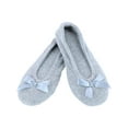 thumbnail image 3 of CTM  Terry Ballerina Slipper House Shoe (Women), 3 of 6