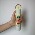 thumbnail image 2 of Our Lady Of Guadalupe Wooden Prayer Candle NEW 7” Tall Age 18+ mos, 2 of 3