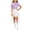 Purple#back to school outfit#19, variant on oelaio Girls Tennis Golf Outfits 3 Piece Skirt Sets Short Sleeve Polos Shirts Pleated Skirt with Socks Summer Activewear Set Purple 3-4 Years