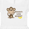 thumbnail image 4 of Inktastic Mommy's Little Monkey Girls Toddler Dress, 4 of 5
