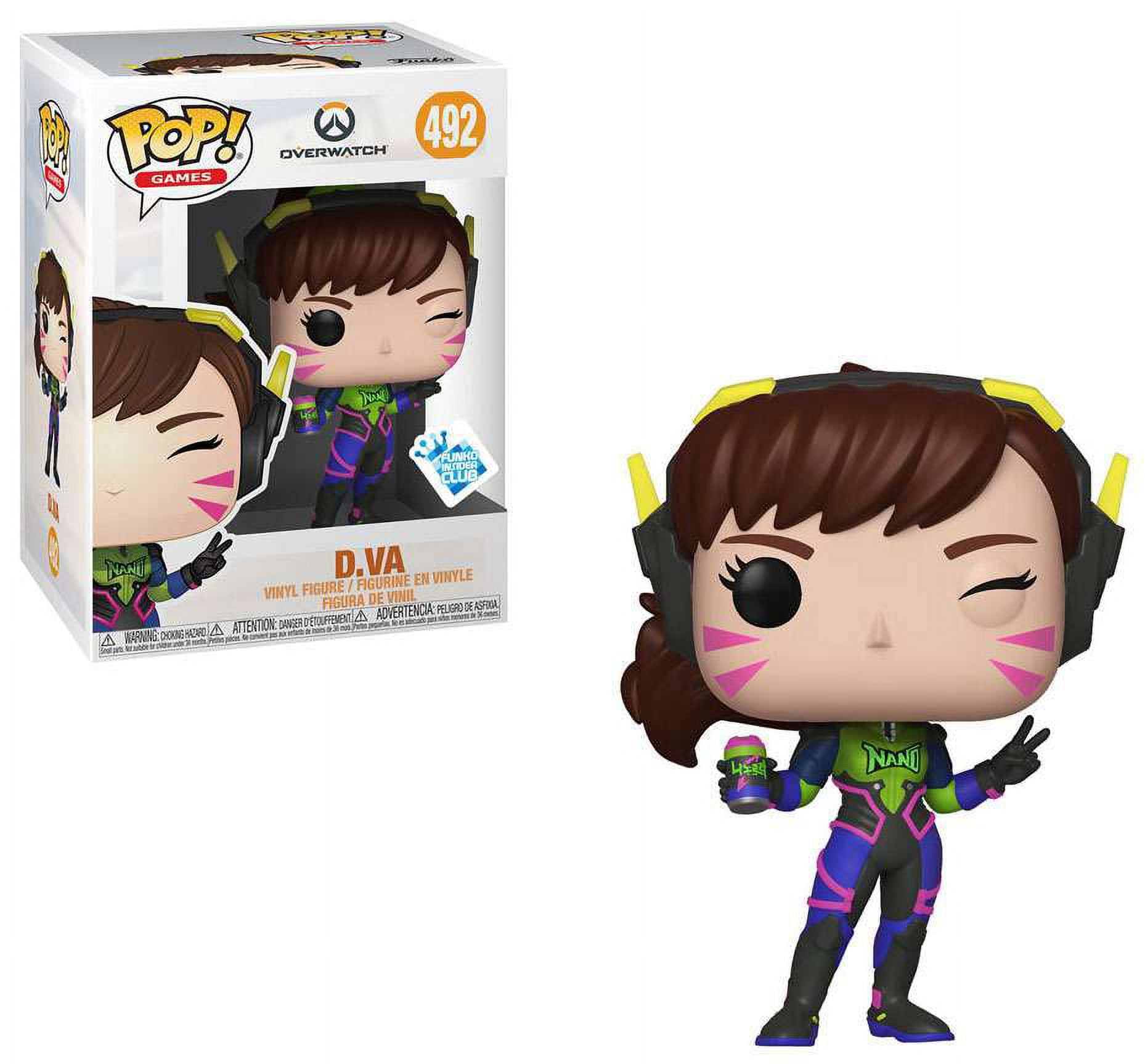 Funko POP Games: Overwatch D.VA & Meka 6