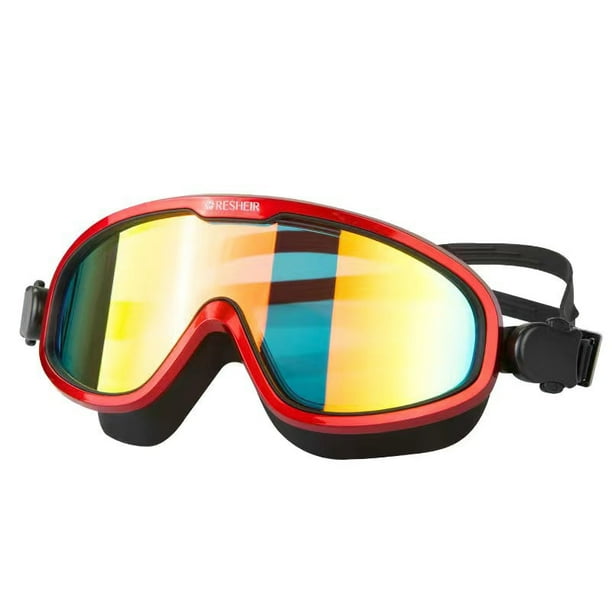 Gafas de natación antivaho,Gafas de natación Gafas de natación antivaho a prueba de fugas Gafas de natación Acabado de lujo Jadeshay A