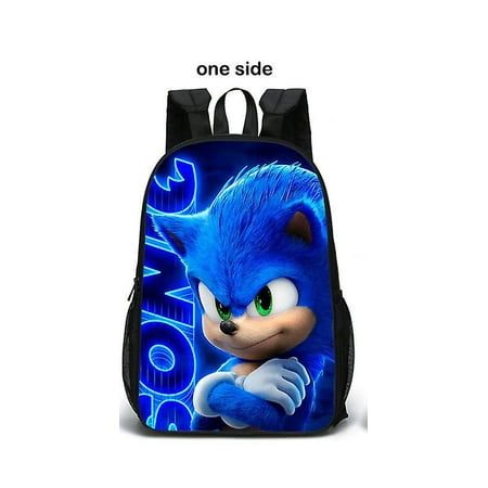 Sonic The Hedgehog2 Backpack For Boys And Girls 15.7 Inches Large ...