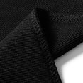 thumbnail image 6 of Bpyeka Men's Big & Tall Fleece Lined Sweatpants Elastic Drawstring Zipper Pockets Warm Straight Leg Trousers 3XL-5XL, Black, 6 of 7