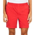 thumbnail image 1 of Nautica - Pantalones cortos chinos elásticos para hombre, color rojo, XS, 1 of 2