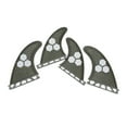 thumbnail image 2 of Single Tab Base Quad Fin Set Fiberglass Surfboard Fins Honeycomb Surf Fin G5 With GX 4pc Fins, 2 of 7