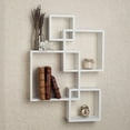 thumbnail image 3 of SalonMore Decorative White Floating Wall Mounted Shelves Shelf Display Home, 3 of 5