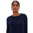 thumbnail image 3 of Dorothy Perkins - Jersey Cuadro para Mujer (Marino), 3 of 3