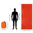 thumbnail image 2 of POINTERTECK 2pcs Outdoor Sleeping Bags Emergency Sleeping Bags Warmth Sleeping Bags for Camping, 2 of 6