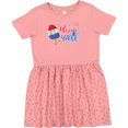 thumbnail image 3 of Inktastic 4th of July Boom Ya'll Popsicle and Firework Design Girls Toddler Dress, 3 of 5
